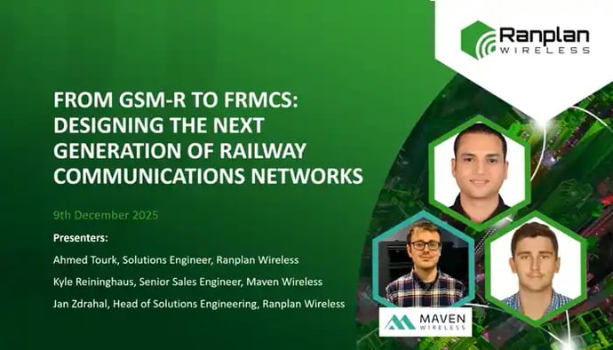 Webinar On-Demand: From GSM-R to FRMCS: Designing the Next Generation of Railway Communications Networks