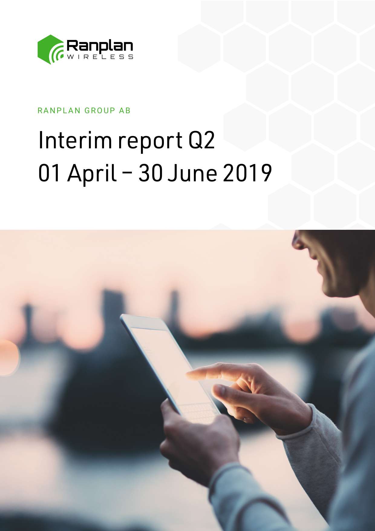 Report Cover - Interim report Q2 2019