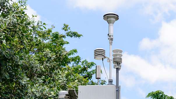 air quality monitoring station