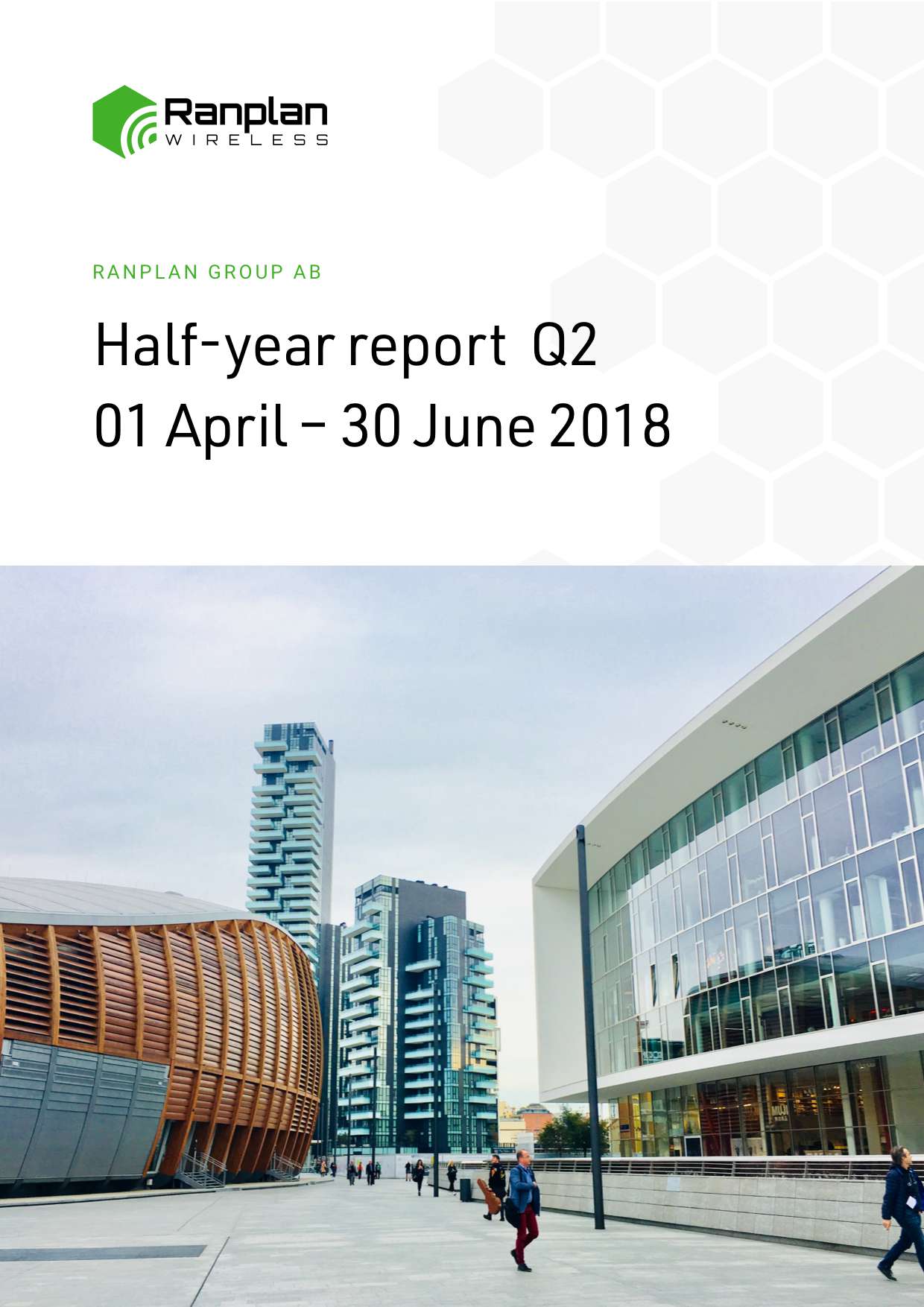 Report Cover - Half year report Q2 2018